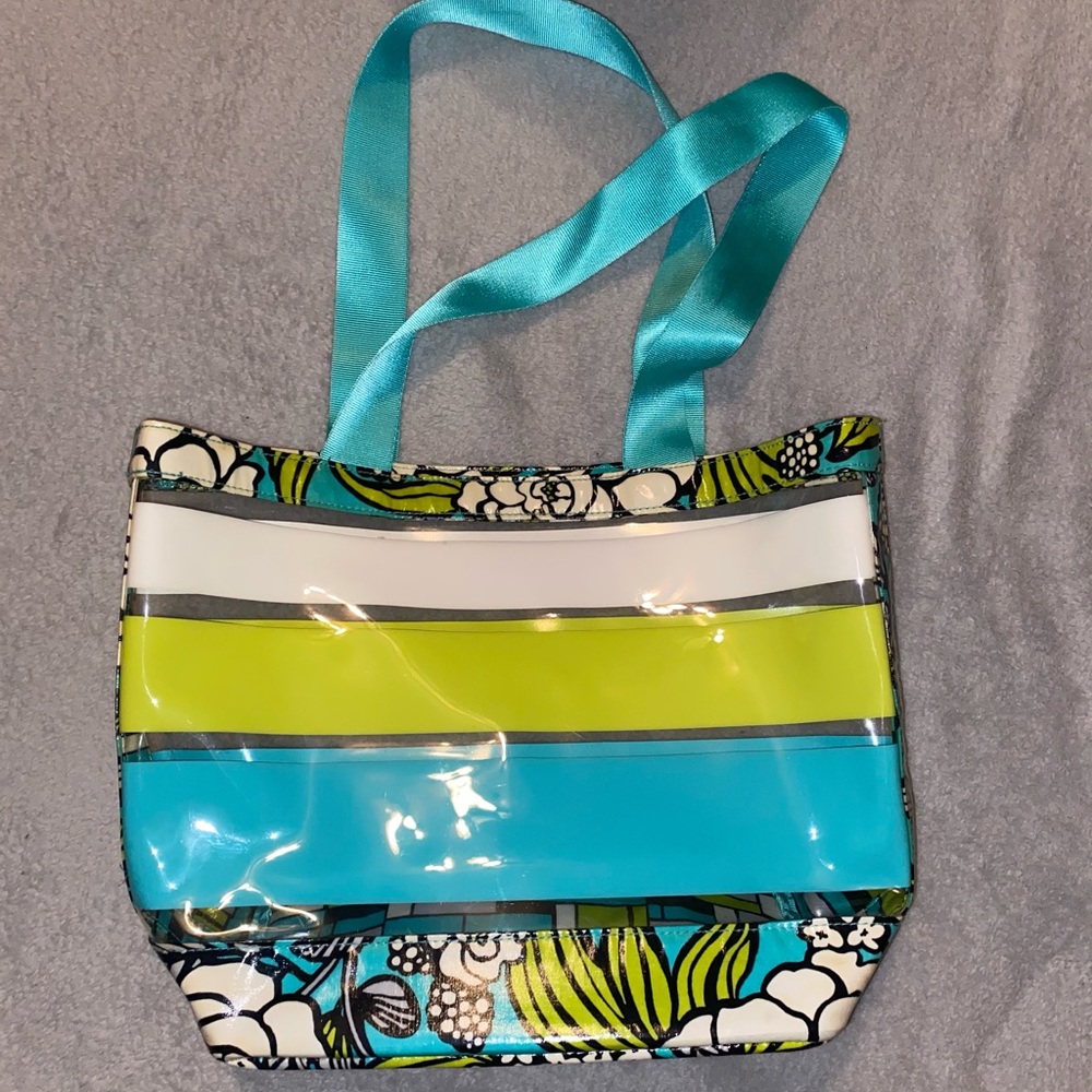 Vera Bradley Island Blooms small beach bag
